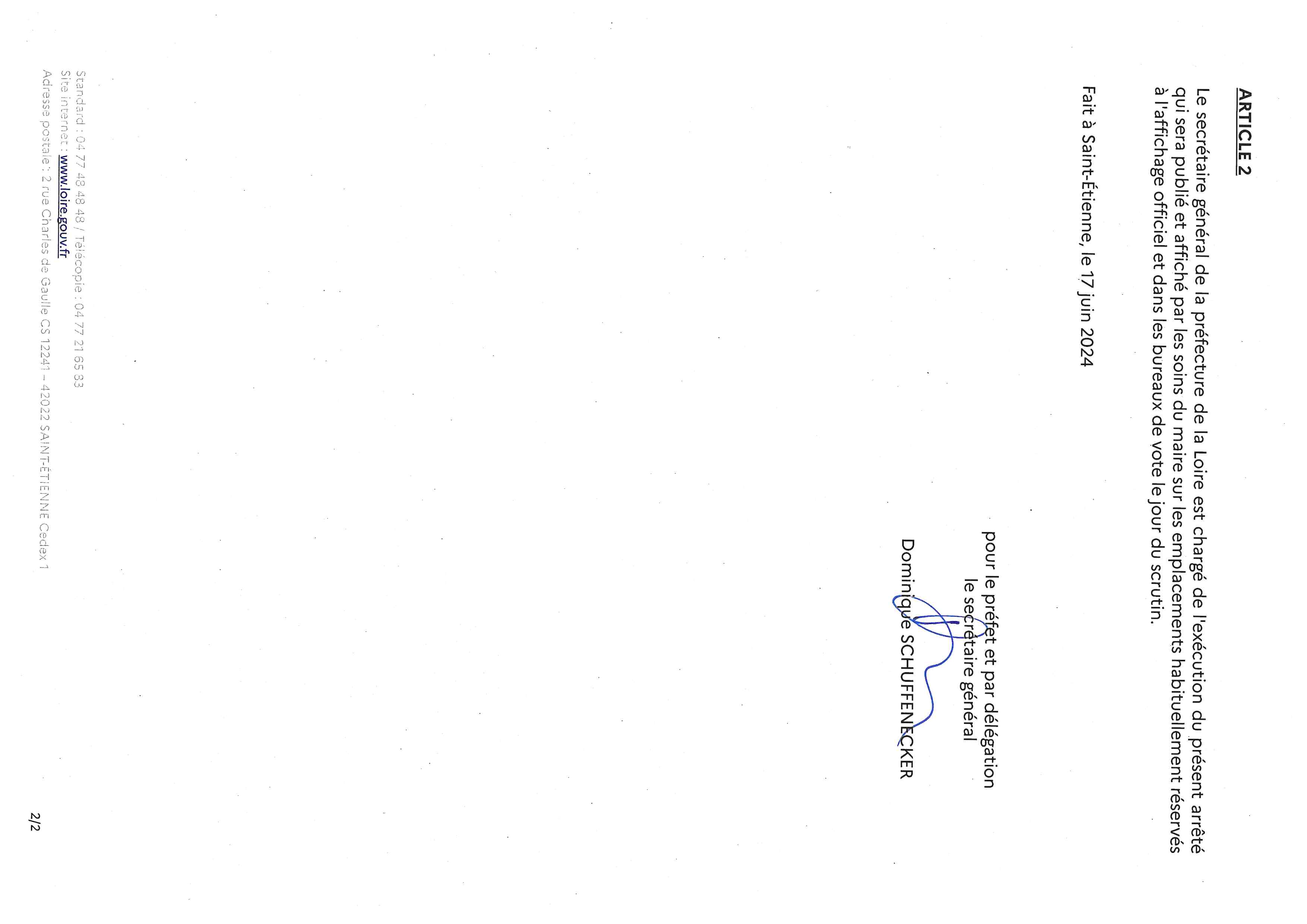 Liste des candidats, premier tour des législatives 30 juin 2024 - Site